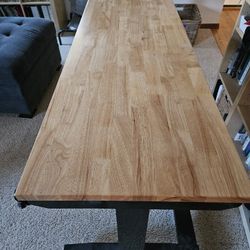 Sturdy Husky 24x72 Wood Desk/Bench