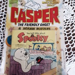 Vinatge Casper The Friendly Ghost Jigsaw Puzzle 