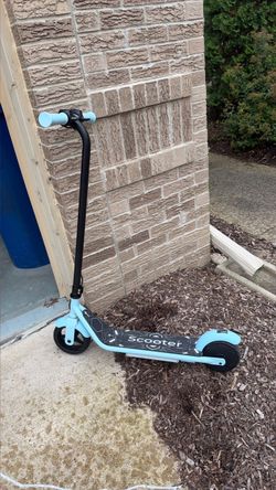 Kids Electric Kick Scooter Light Blue