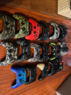 17 video game controllers all have issues