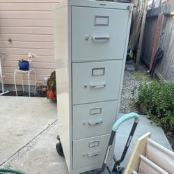 Staples 4-Drawer Vertical File Cabinet
