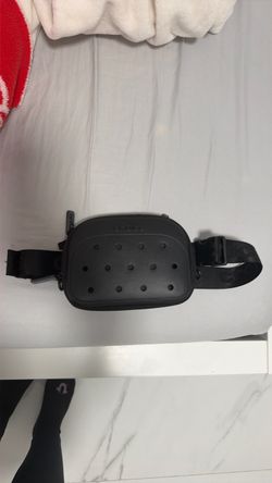 black crocs fanny pack