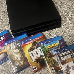 PS4 PRO for Sale (with Games) 