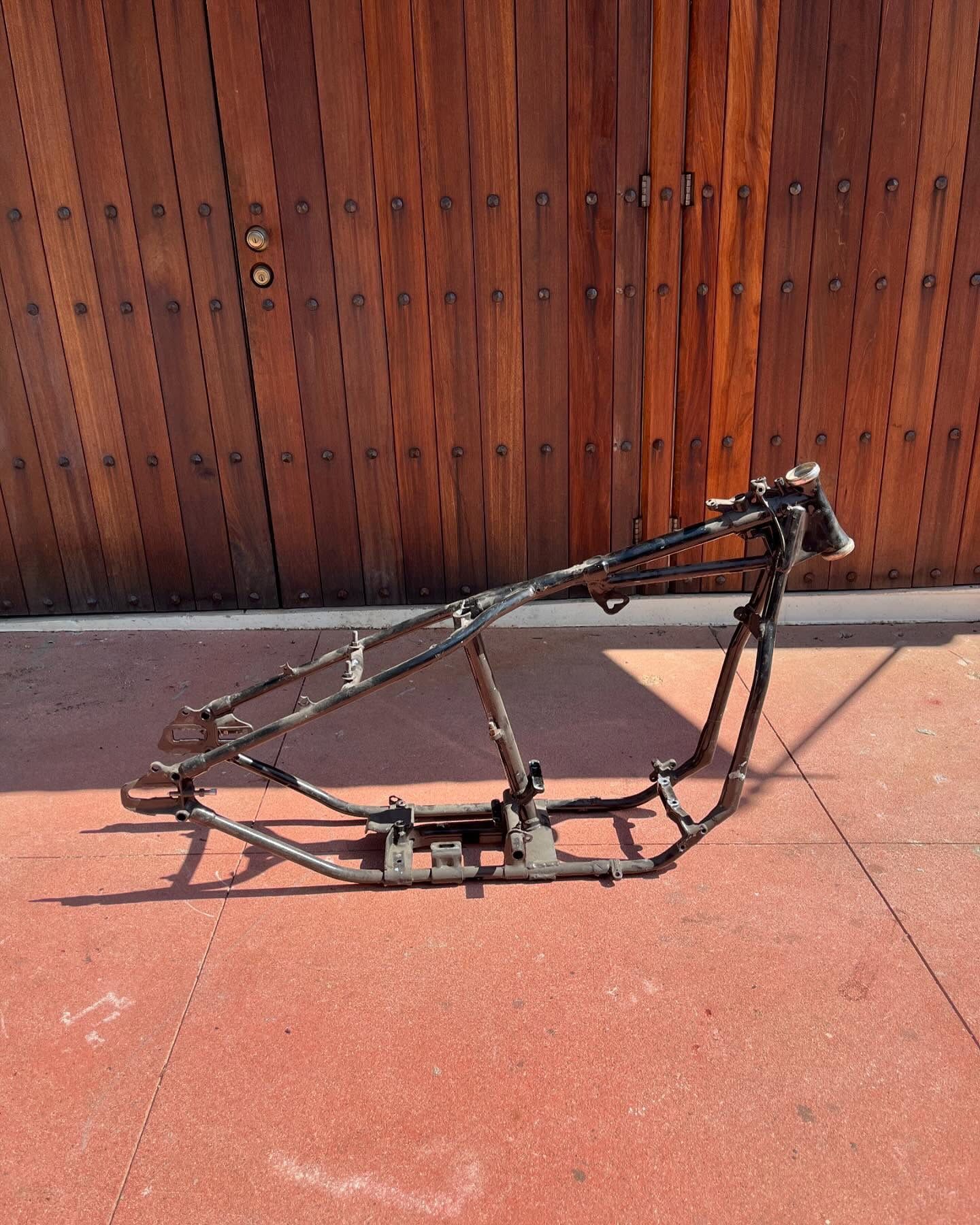 1948 Wishbone Panhead Frame