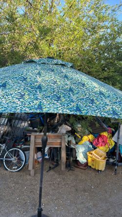 Sun umbrella withstand 90 inches high by 90 inches wide