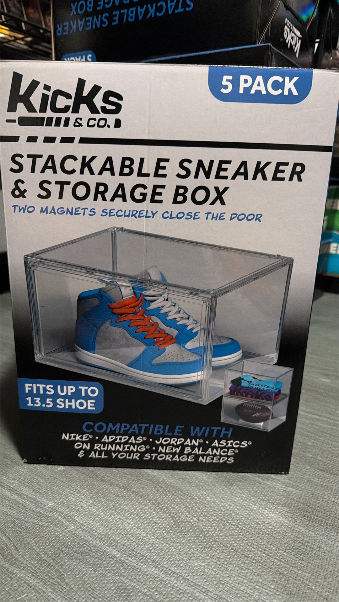 Shoe Boxes Acrylic And Magnet