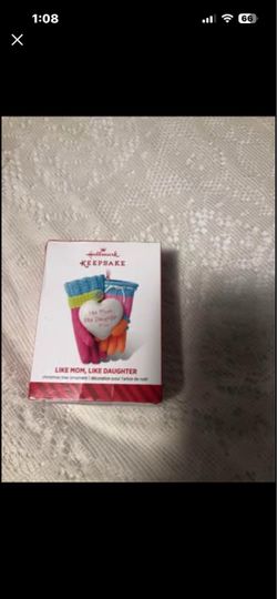 Hallmark Keepsake Like Mom Like Daughter Ornament