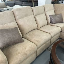 Modern Design Fabric Sectionals Available 