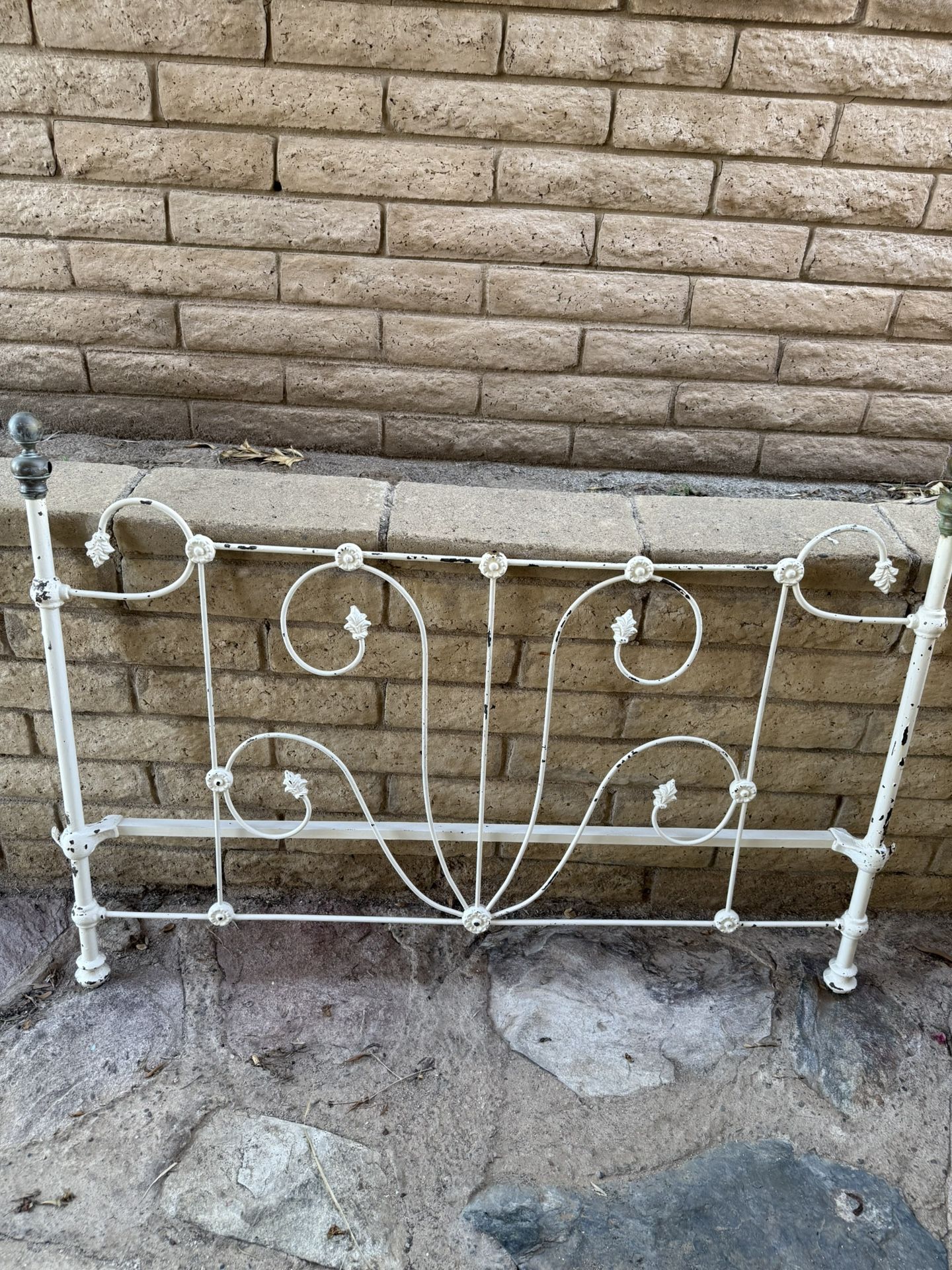 Vintage Iron Headboard (Greenway Road And Cave Creek Road)