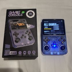 Brand New R36S Portable Handheld 64 GB in Blue