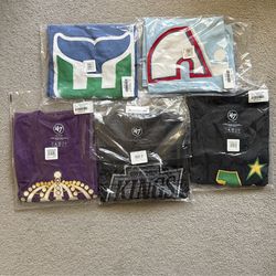 ‘47 Brand NHL T-Shirts Size XL & XXL