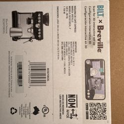 Breville Barista Express BES870BSXL Black Sesame Espresso Machine New