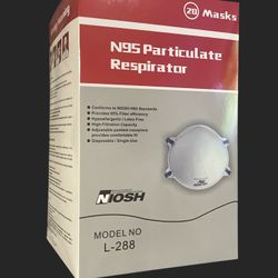 Boxes of Masks -read description