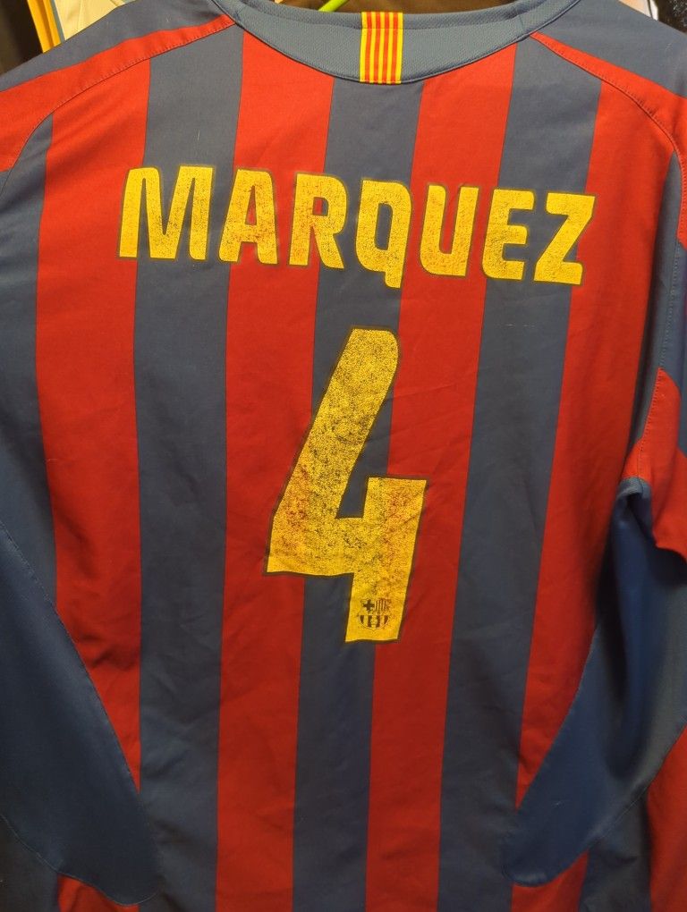 Fc Barcelona Jersey (Rafa Marquez)