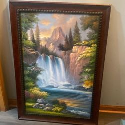 Waterfall Painting