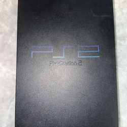 PS2 FAT CONSOLE, NO CABLES/CONTROLLER.