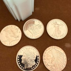 1oz Fine Copper Bullions Collectible/investment 