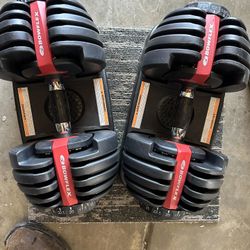 Bow flex Dumbbell “52.5lb” Set