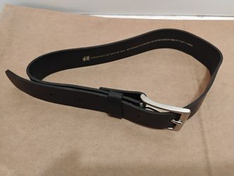 NEW H&M Boys Black Belt Size 21" - 22"
