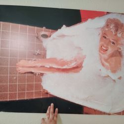 Marilyn Monroe Styrofoam poster