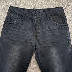 EXPRESS Jeans / Black / Men’s size 34 x 32 