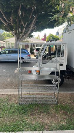 Free metal wire shelf