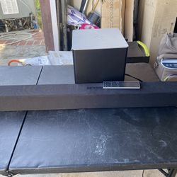 Speaker Sound Bar Vizio Sound Bad Bluetooth With Remote And Wireless Subwoofer MAKE AN OFFER!