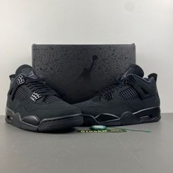 The Nike Air Jordan 4 Retro "Black Cat"