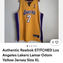 Lakar Odom Reebok Swingman Jersey $70 Obo