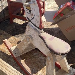 Rocking Horse, Rocking Chair $50 Obo