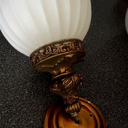 Vintage Ceiling Globe Light 