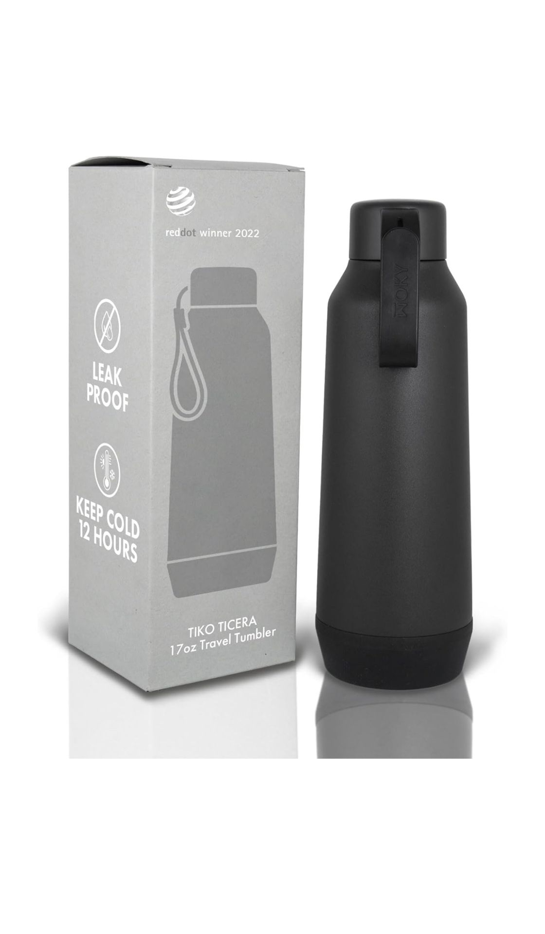 17oz Titanium Ceramic Stainless Steel Tumbler