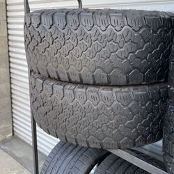 2- 35-12.50R17 General Grabber A/T