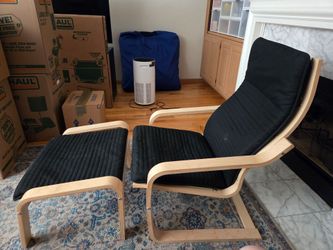Rocking chair with foot rest