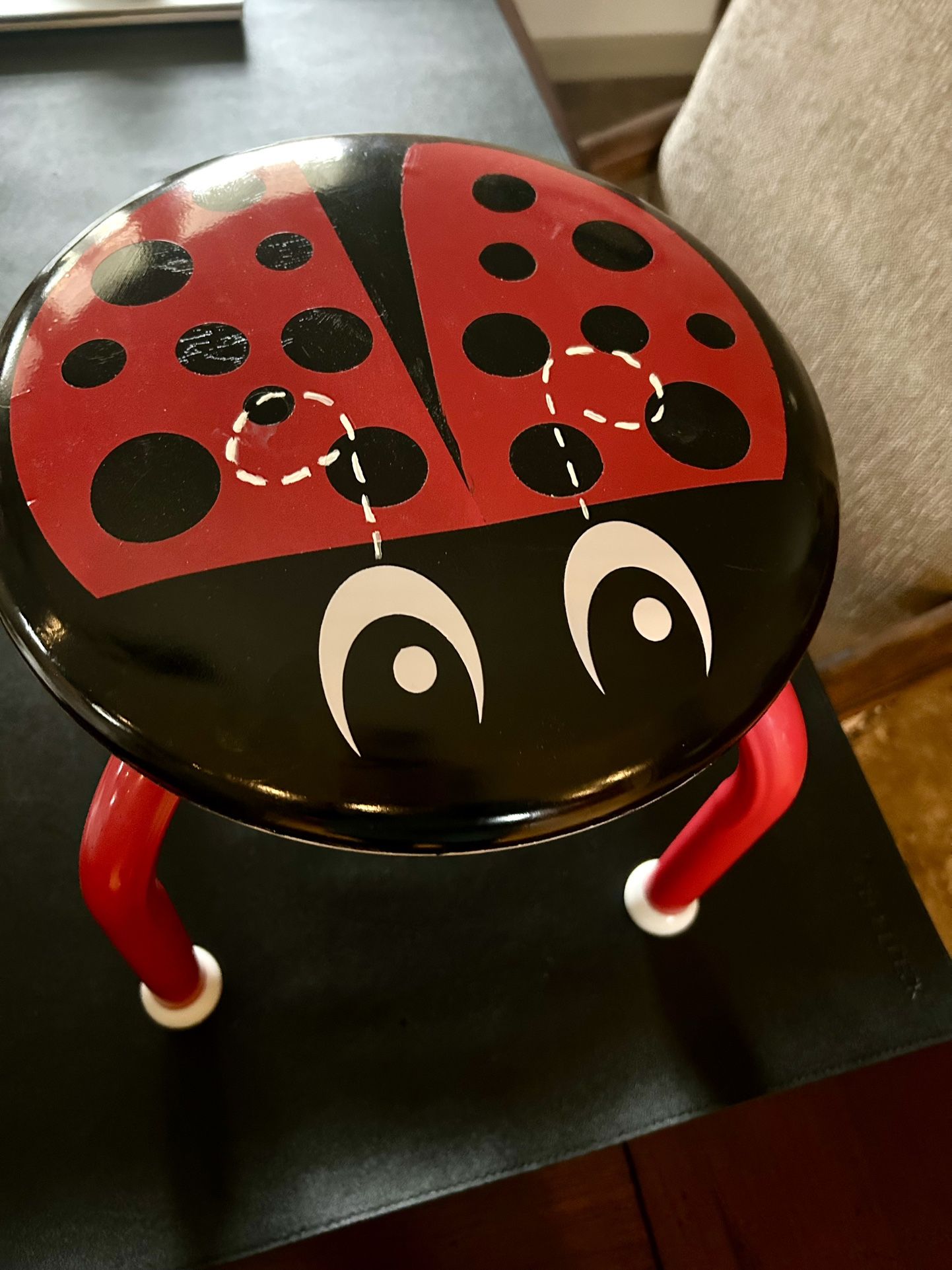 Kids Ladybug Stool