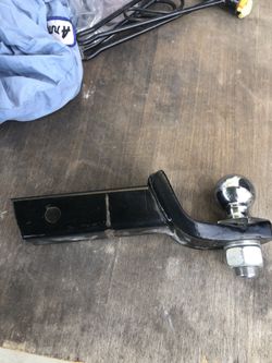 hitch ball mount