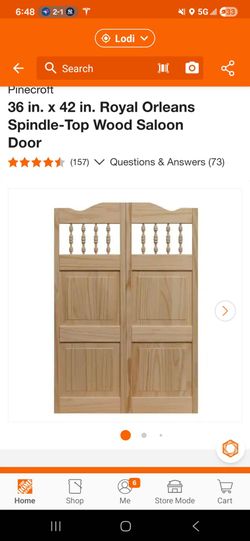 BEAUTIFUL SALOON DOORS