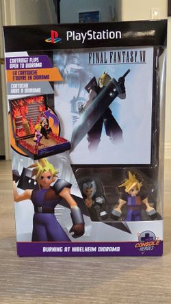 Console Heroes Final Fantasy VII Burning at Nibelheim Diorama