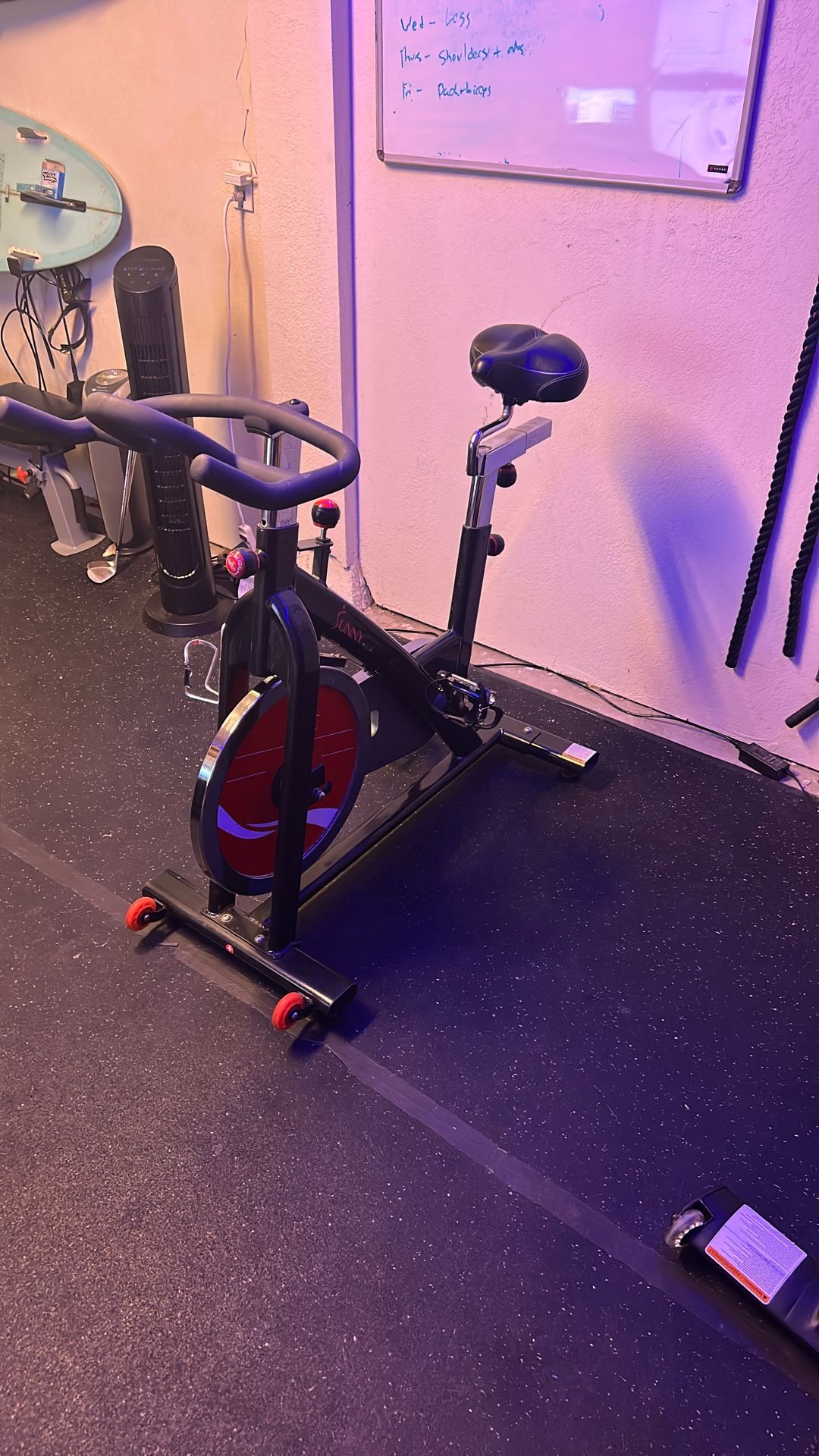 Sunny Health & Fitness SF B1002 Belt Drive Indoor Bike