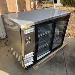 Empura E-KBB24-1-29-S 24" Back Bar Cooler Solid Door Stainless Steel