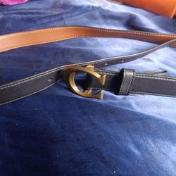 Woman Coach Belt 