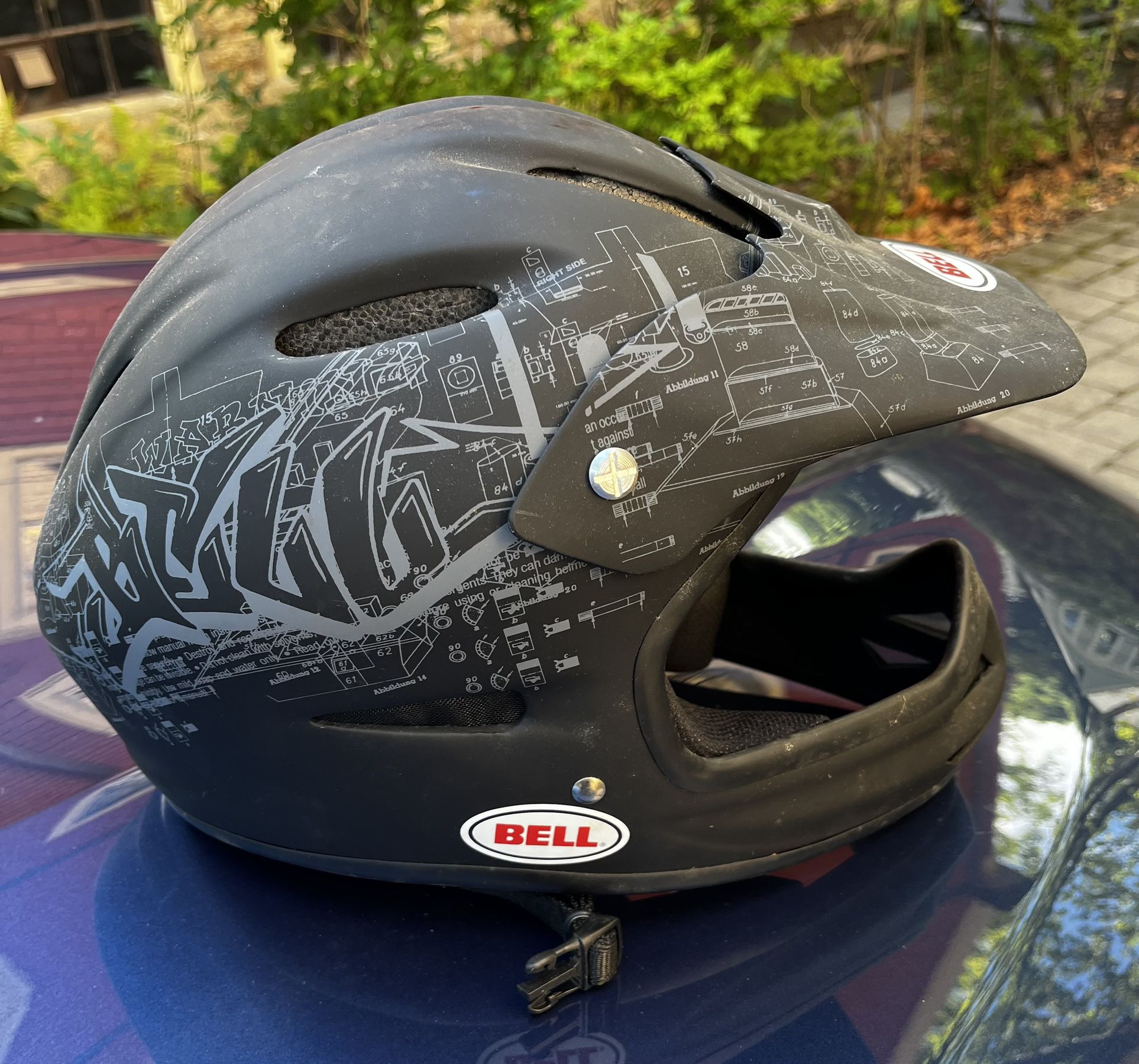 BELL Bellistic BMX/Downhill Dulla Face Helmet