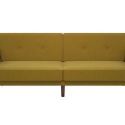 Novogratz Regal Mustard Couch And Futon