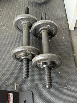 Hand barbell weights