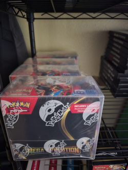 Pokemon Mega Evolution Booster Box W/ Protective Case