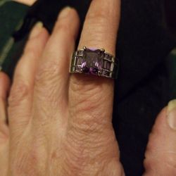 Amethyst ring 
