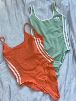 Adidas women’s body suits, size s 2 pieces