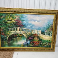 framed painting