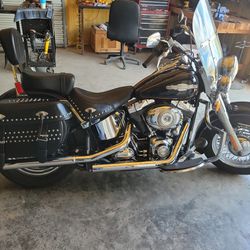 2010 HARLEY DAVIDSON HD HERITAGE SOFTAIL FIREFIGHTER SPECIAL EDITION