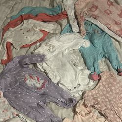 Complete New Born -3 Month Girls Bundle Worth Over $100
